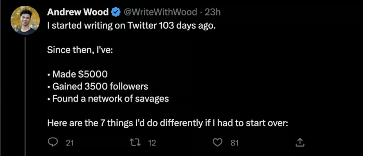 Andrew Wood — $5,000